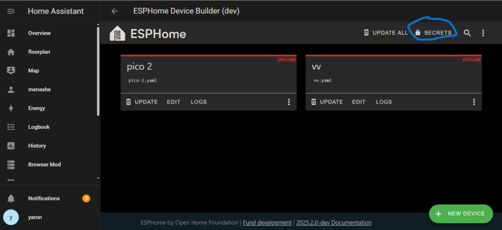 esphome home assistant