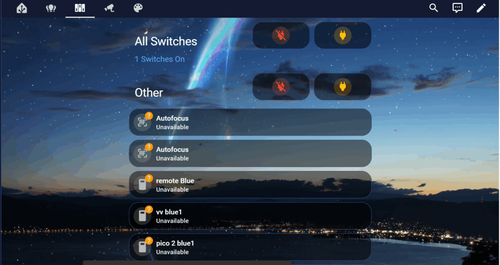 mushroom dashboard
