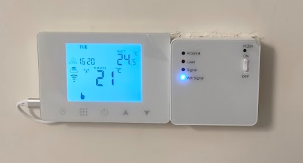 חימום תת רצפתי טרמוסטט